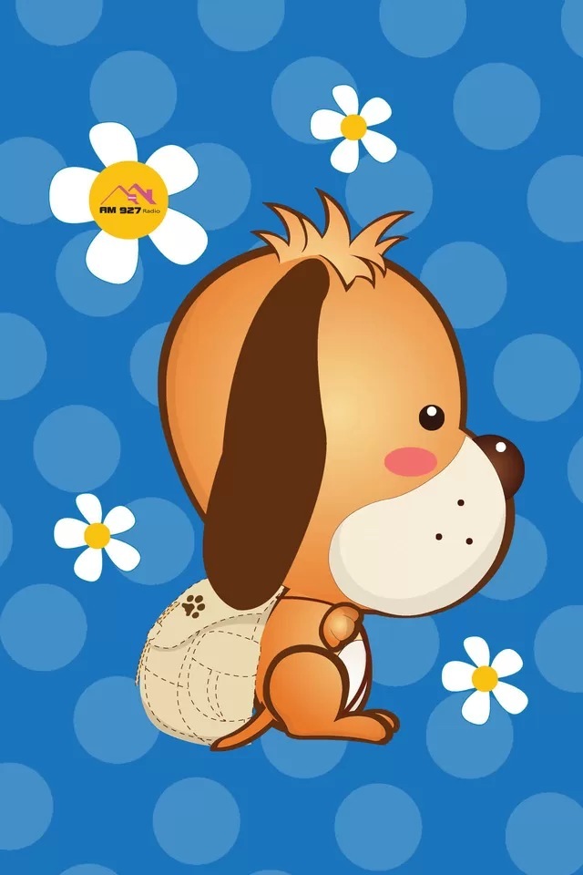 Animated Cartoon Cute Dog Wallpaper - cuteanimals