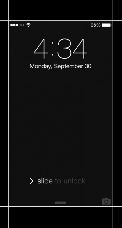 how to make picture iphone wallpaper size
