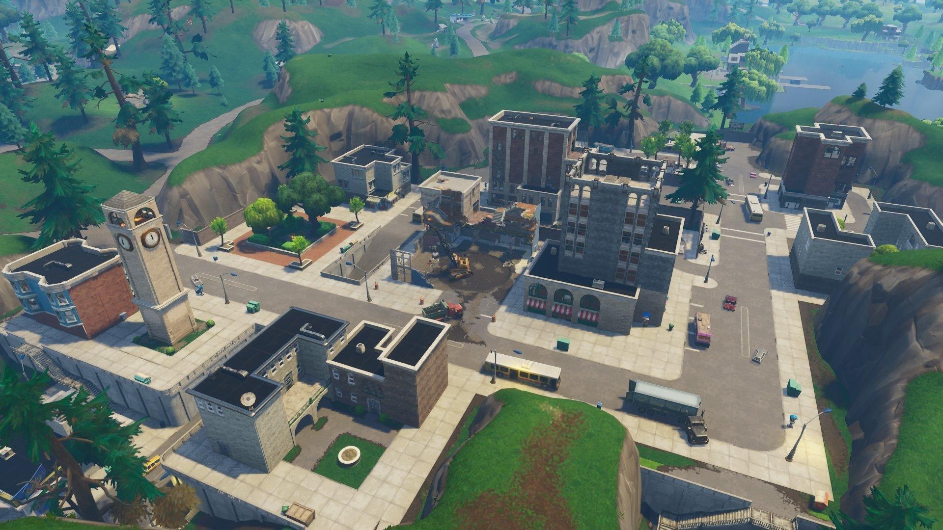 Download Fortnite Tilted Towers Wallpaper Hd Backgrounds Download Itl Cat - roblox tilted towers