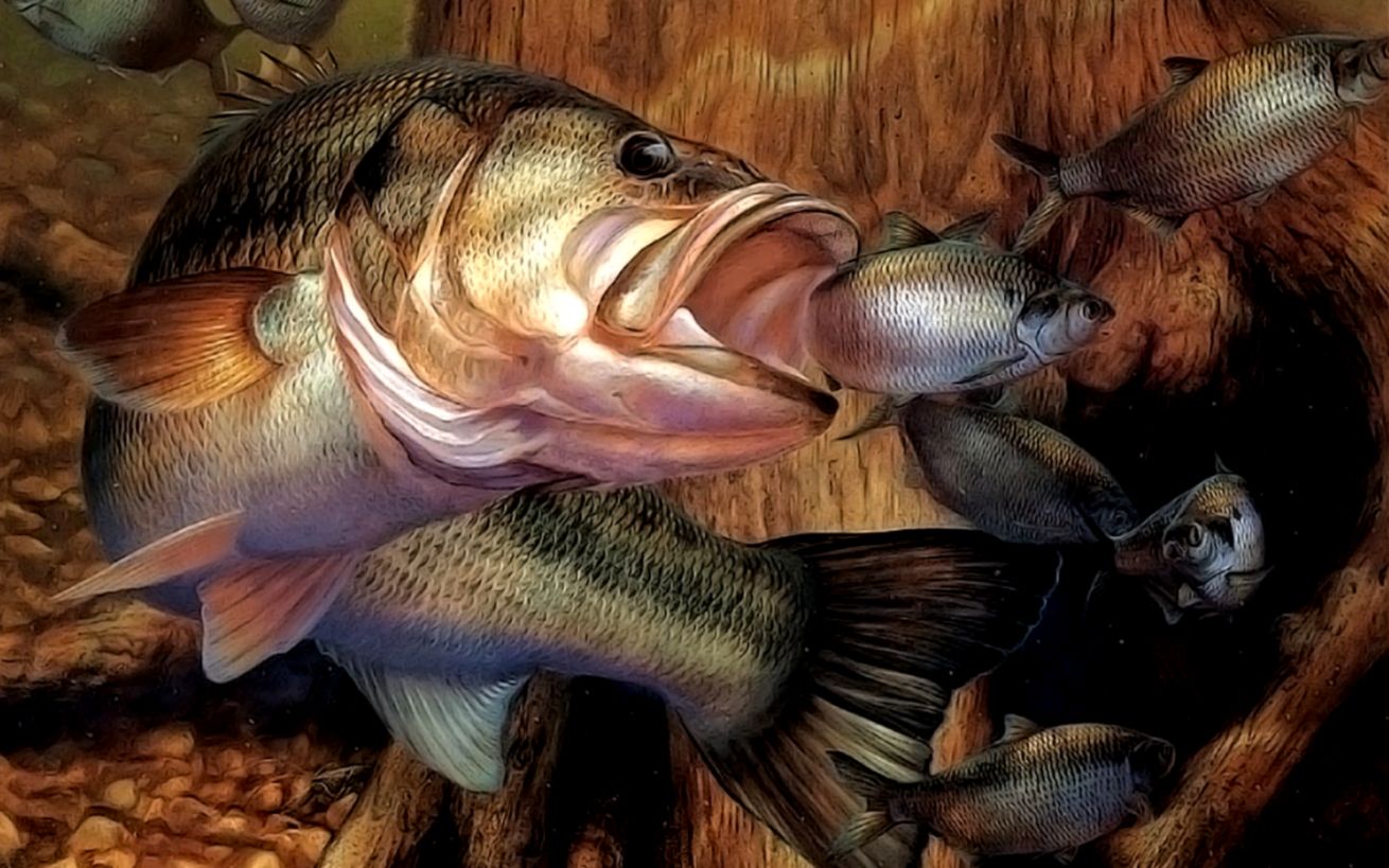 Bass Fish Wallpaper