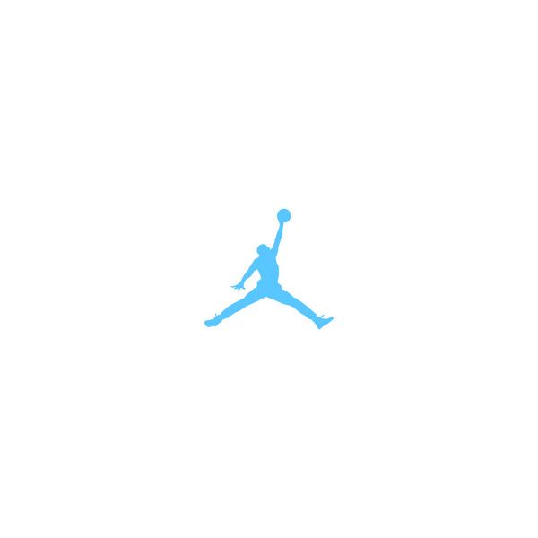 Blue jordan symbol discount