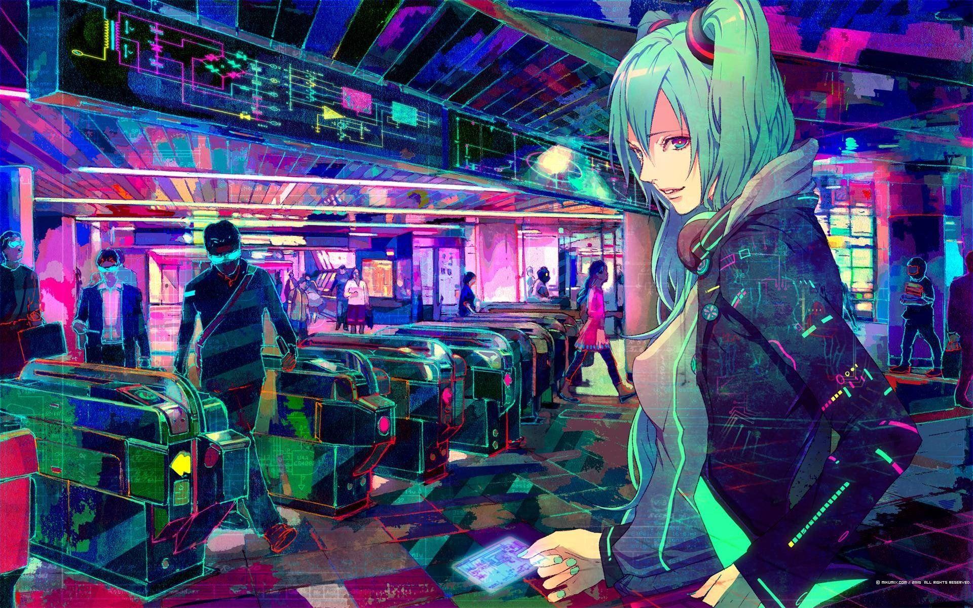 Download Cyber Anime Wallpaper Hd Backgrounds Download Itl Cat