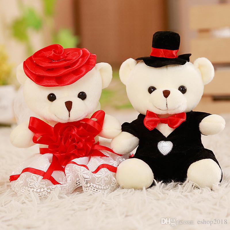 cute teddy bear couple hd wallpaper