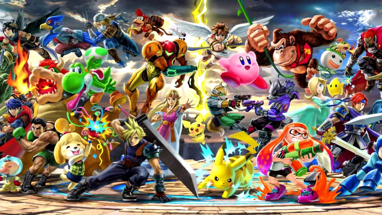 Angelanne: Smash Bros Ultimate Wallpaper 1920x1080