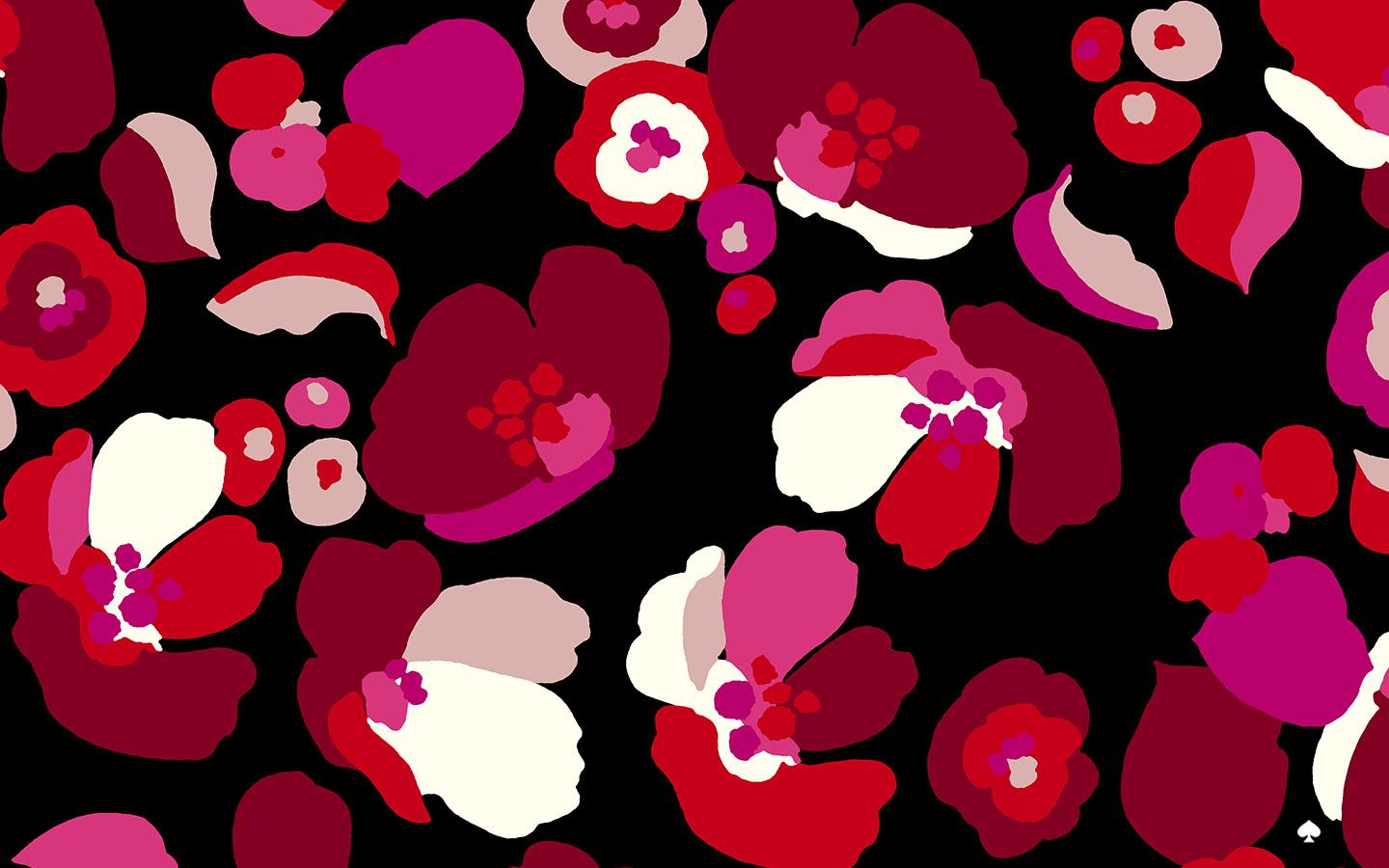 Kate Spade Flower Wallpaper