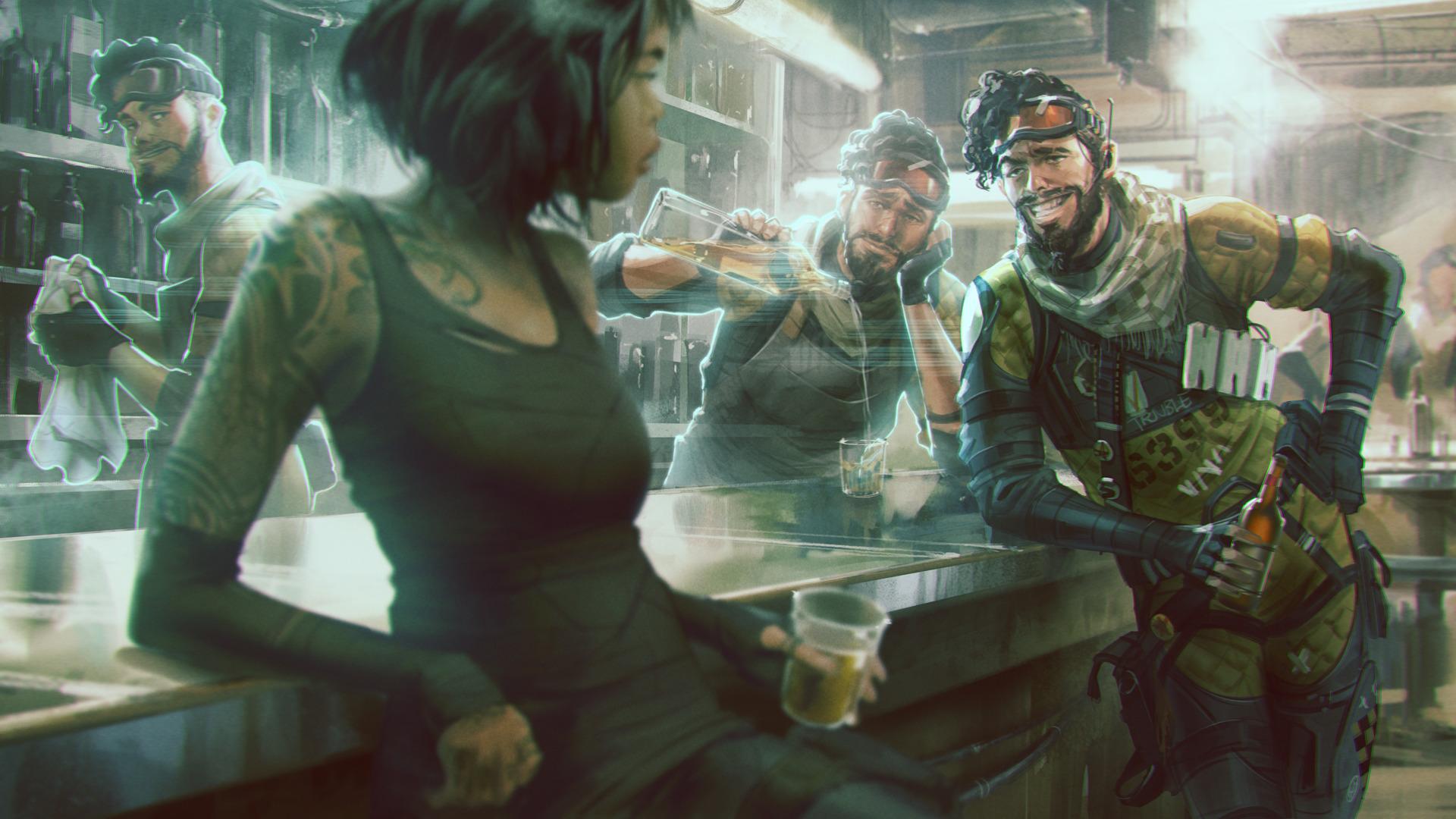 Featured image of post Apex Legends Wraith Wallpaper Hd Apex legends neon blender 3d graphics loba wraith apex legends