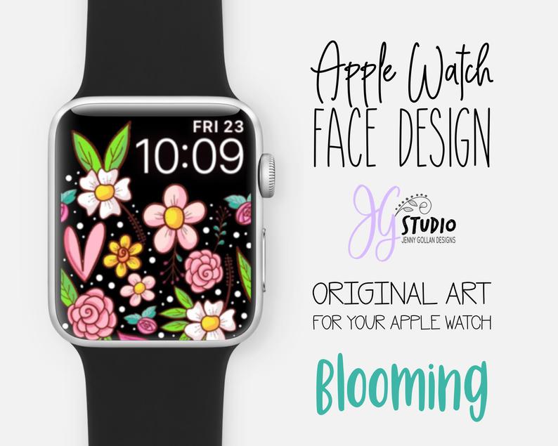 ユニーク壁紙 Apple Watch 最高の花の画像