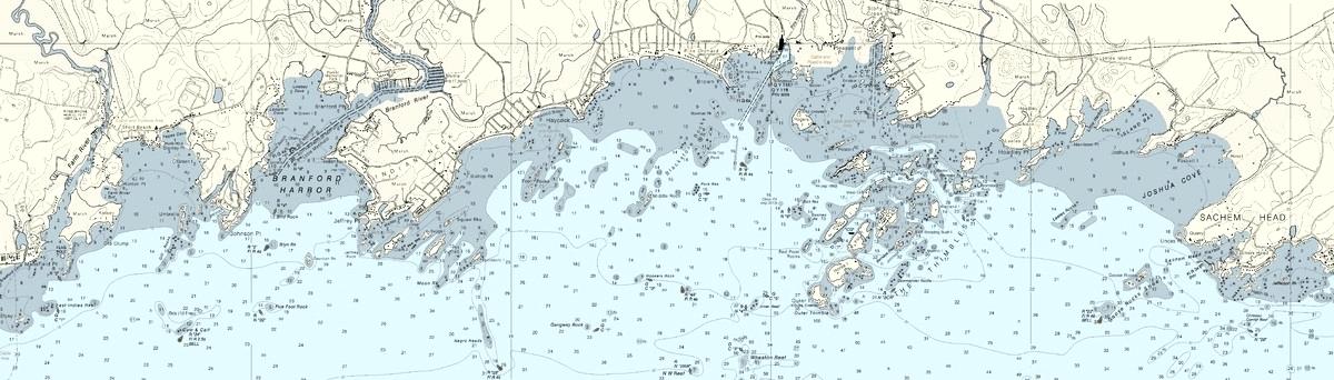 Nautical Chart Wallpaper