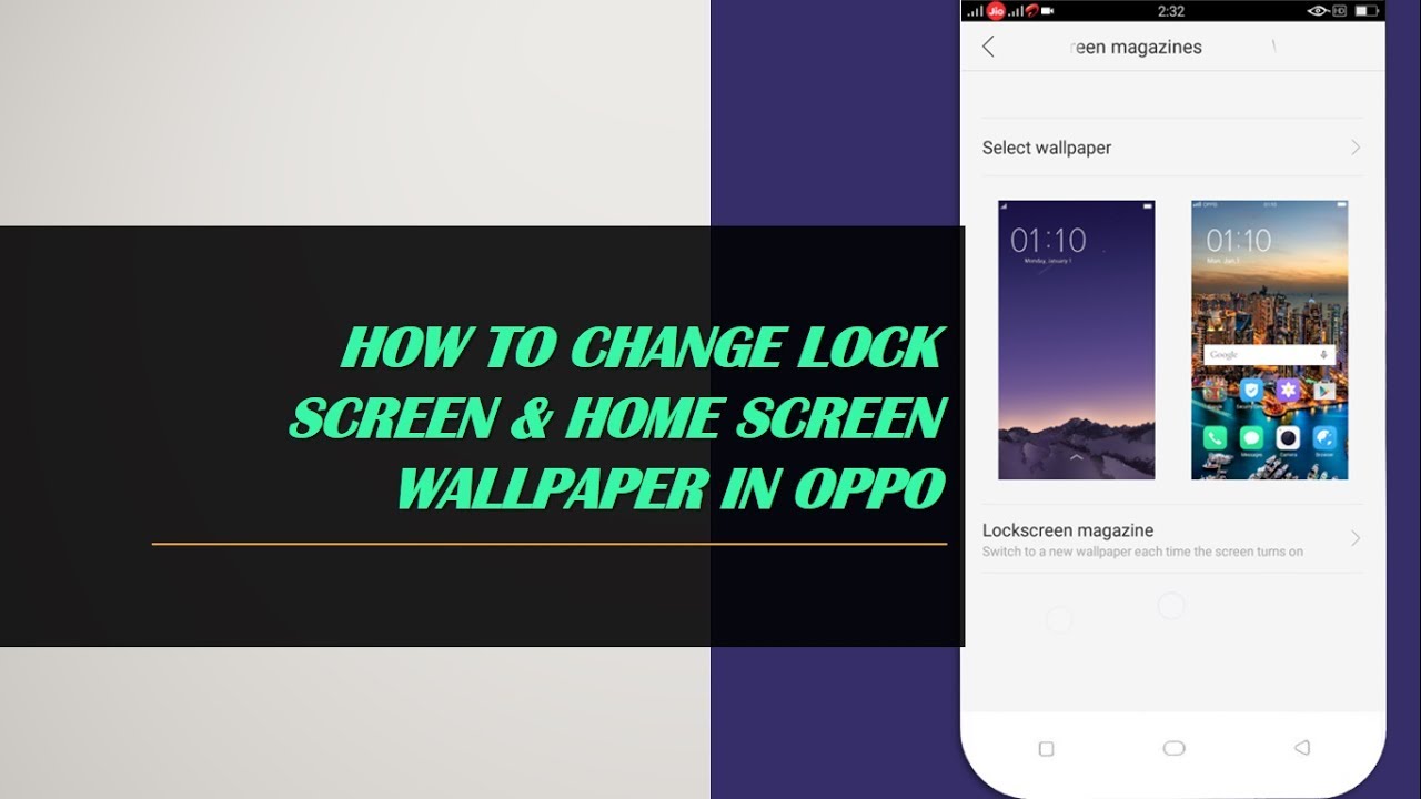 How To Change Lockscreen Wallpaper In Oppo - Oppo A3s , HD Wallpaper & Backgrounds
