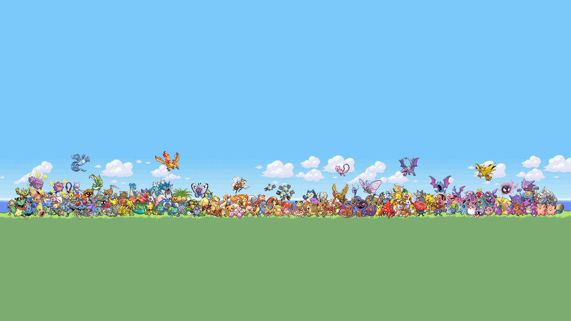 Pokemon Gen 1 Background , HD Wallpaper & Backgrounds