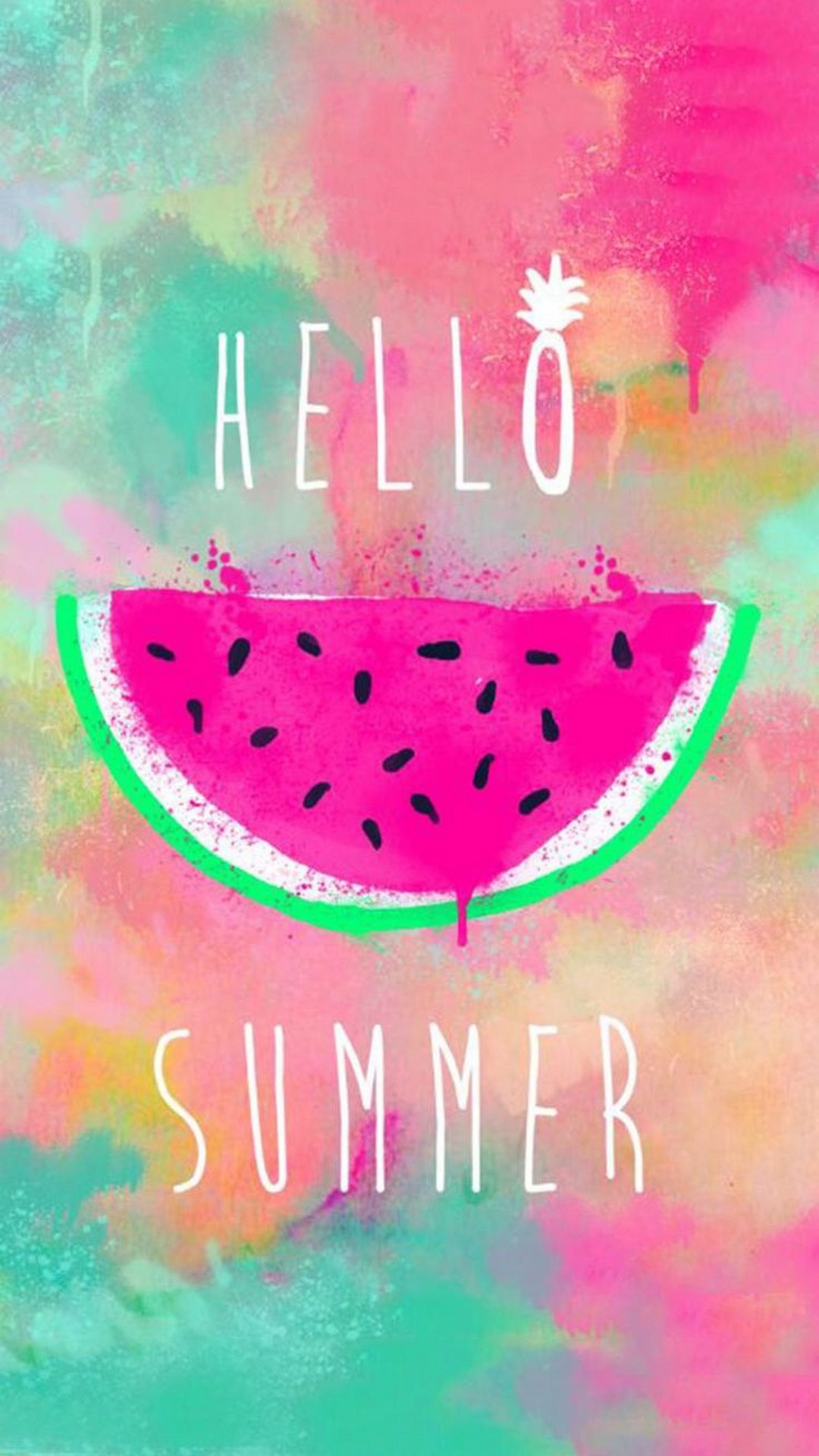 Hello Summer Cute Girly Wallpaper Android - Summer Cute Girl Backgrounds , HD Wallpaper & Backgrounds