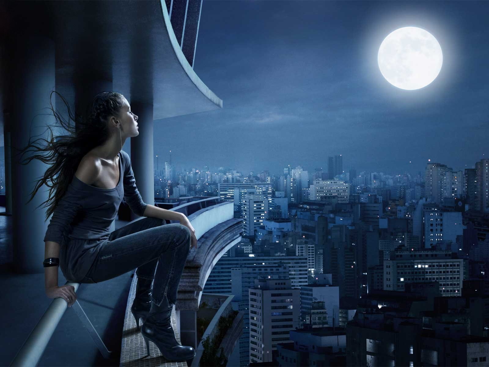 Good Night Lonely Girl , HD Wallpaper & Backgrounds