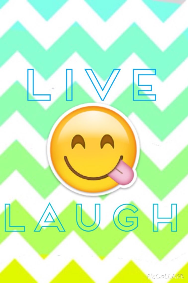 Cute Emoji Wallpaper Más - Emoji Live And Laugh , HD Wallpaper & Backgrounds