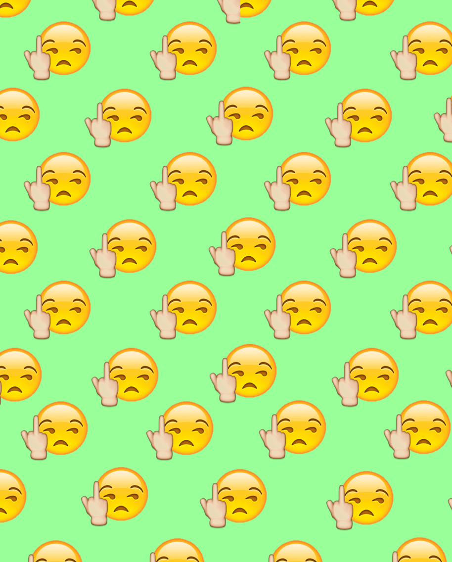 1000 Images About Emoji Wallpapers On Pinterest - Emoji Wallpaper Fuck You , HD Wallpaper & Backgrounds