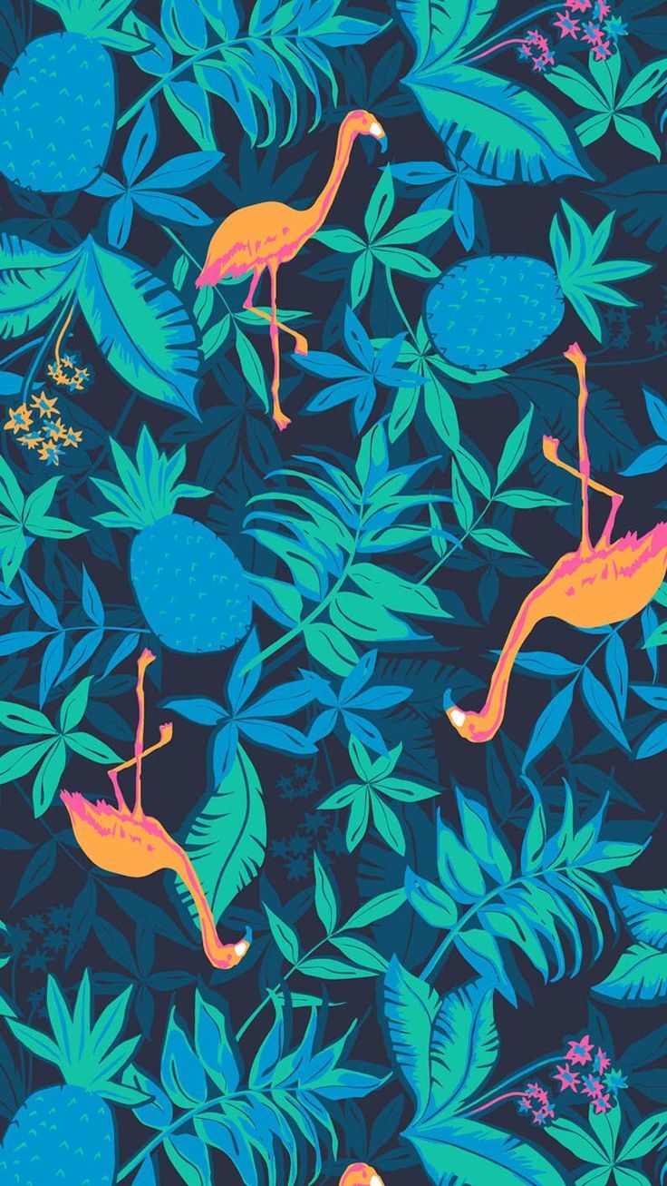 Resultado De Imagem Para Summer Wallpaper Tumblr Visualboard - Tropical Pattern Wallpaper Iphone , HD Wallpaper & Backgrounds