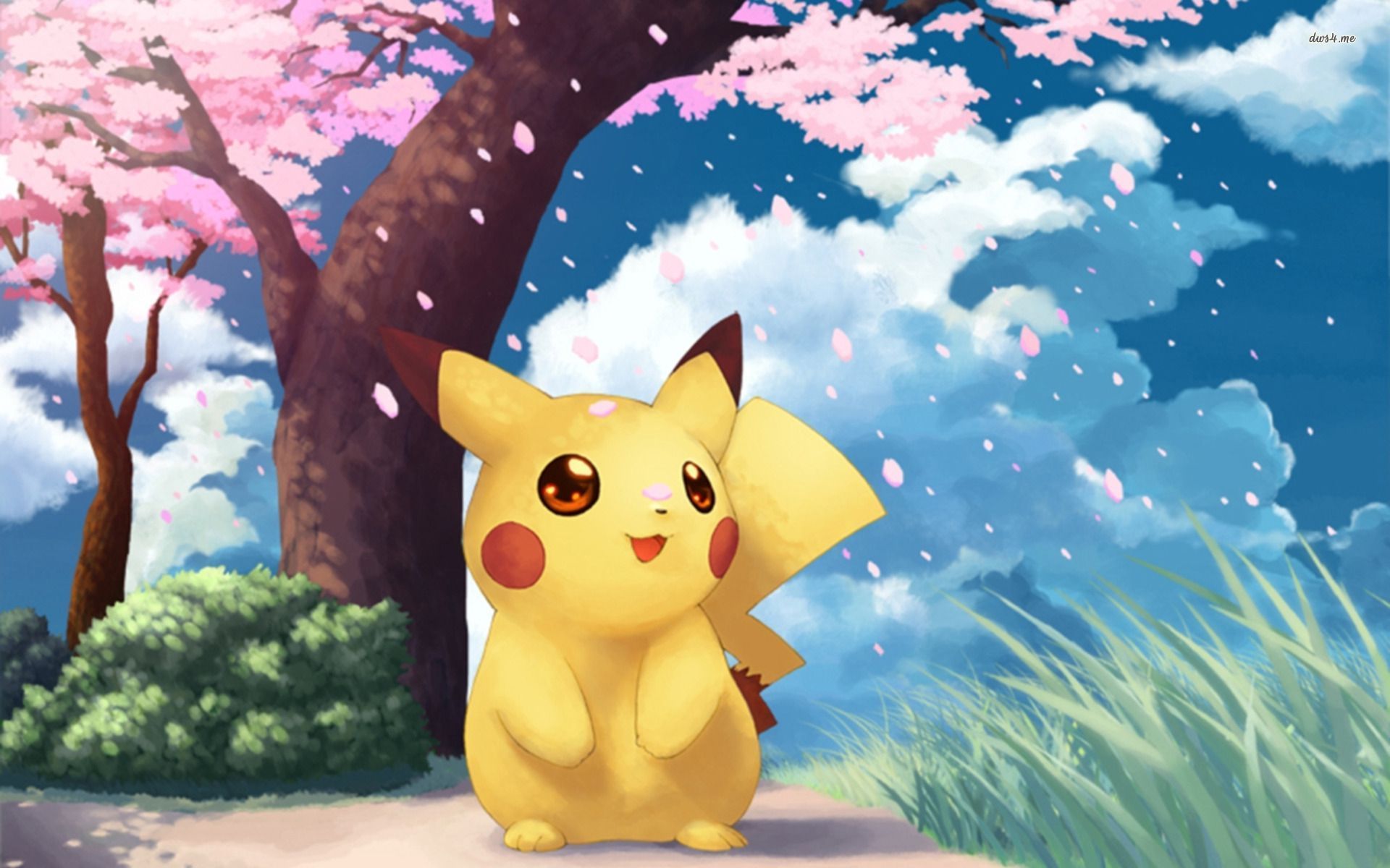 View All Pokemon Wallpapers - Cute Pokemon Wallpaper Pikachu , HD Wallpaper & Backgrounds