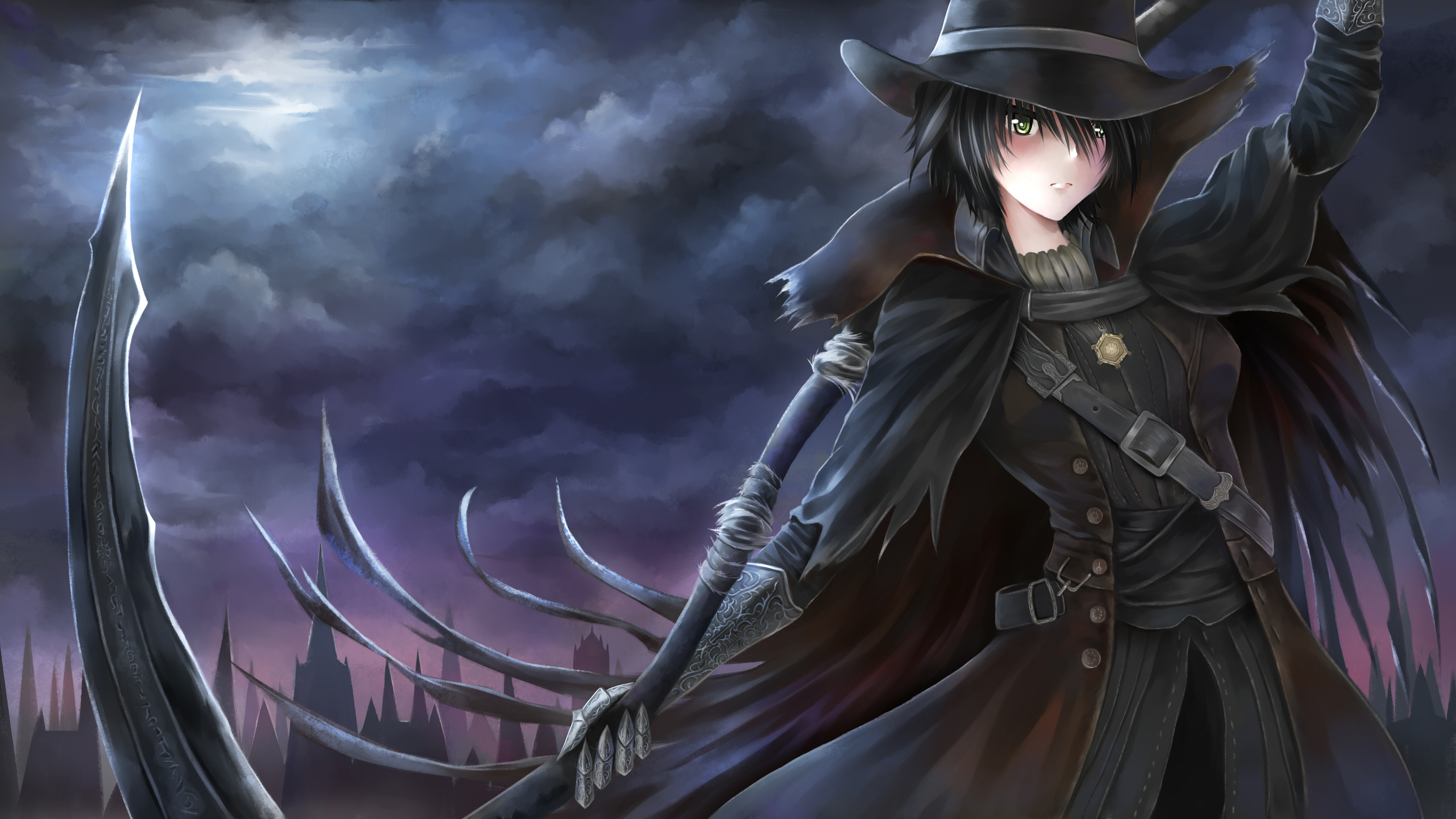 Bloodborne Anime Wallpaper , HD Wallpaper & Backgrounds