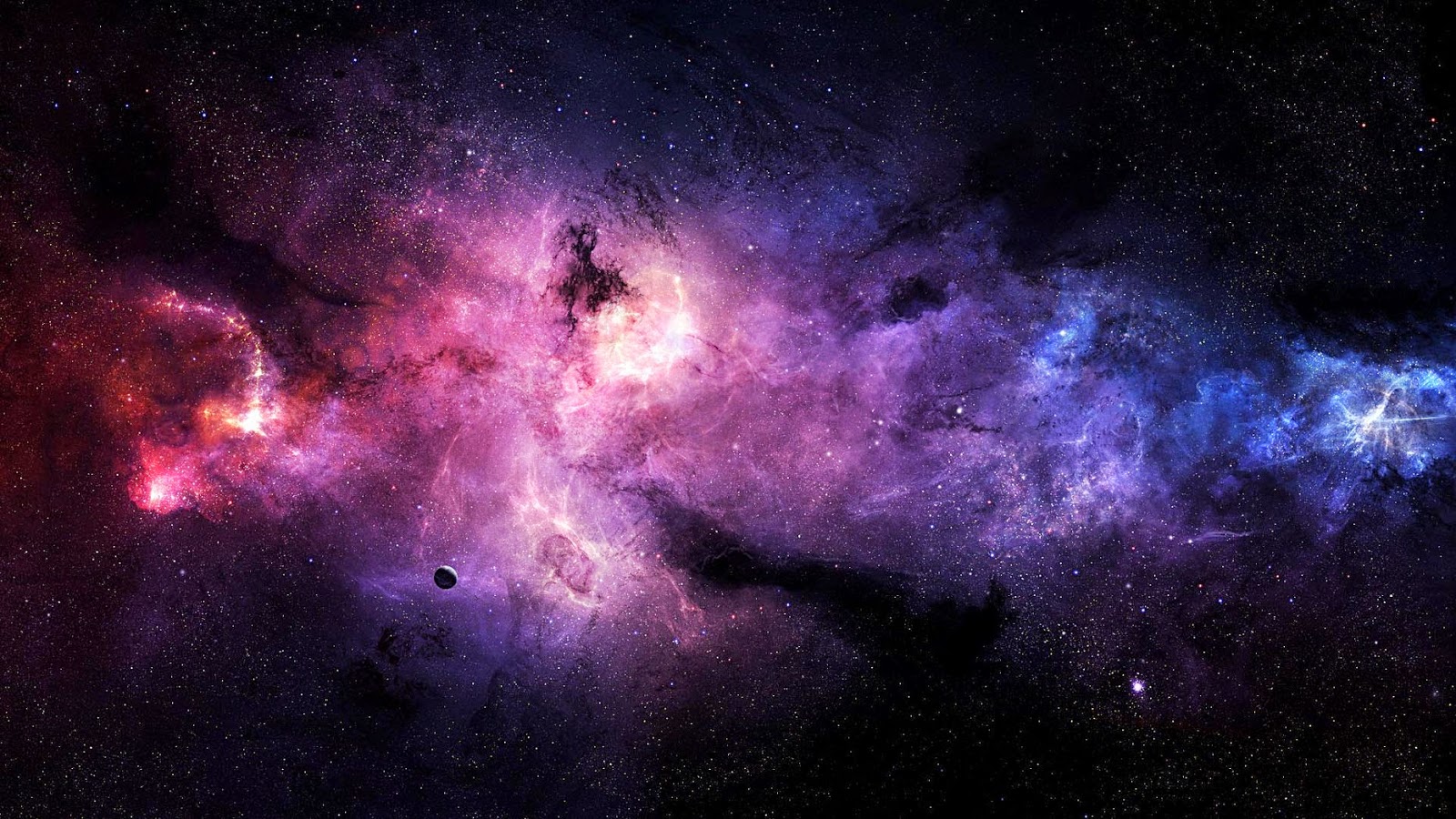 Galaxy Violet Wallpaper - Galaxy Full Hd , HD Wallpaper & Backgrounds