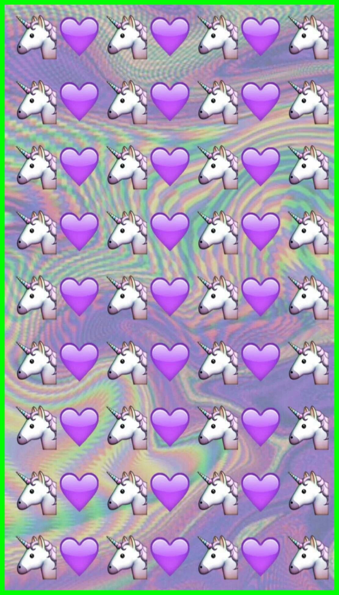 Best Emoji Wallpaper - Background Gambar Tumblr Unicorn , HD Wallpaper & Backgrounds