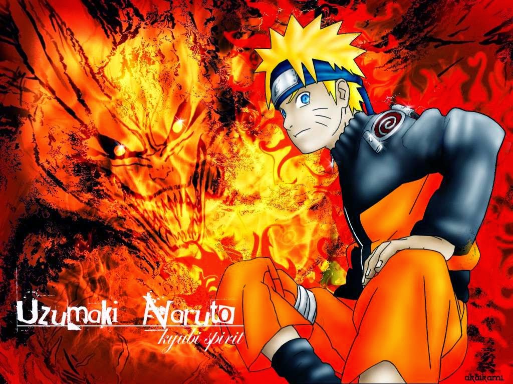 Wallpapers Naruto Keren Pc - Naruto Nine Tails Wallpaper Hd , HD Wallpaper & Backgrounds