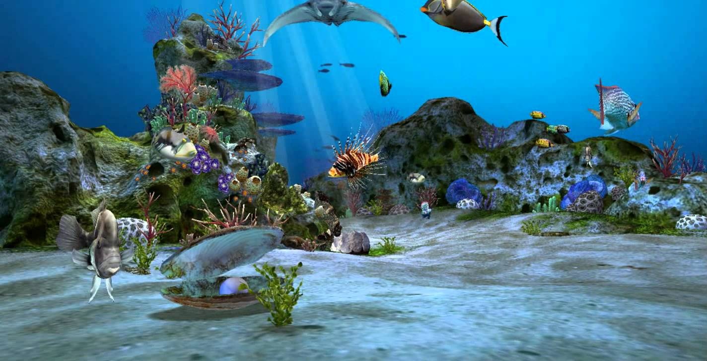 3d Wallpaper Live Free - 3d Aquarium , HD Wallpaper & Backgrounds