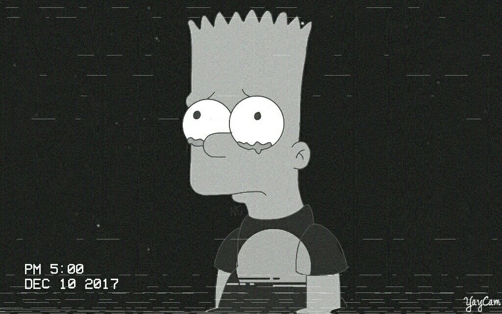 Sad Bart Wallpaper, Poor Bart Go Follow Me An Ig @ng - Sad Bart , HD Wallpaper & Backgrounds