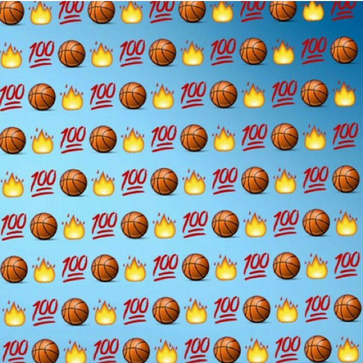 Emoji Basketball Wallpapers Pinterest - Emoji Wallpaper Basketball , HD Wallpaper & Backgrounds