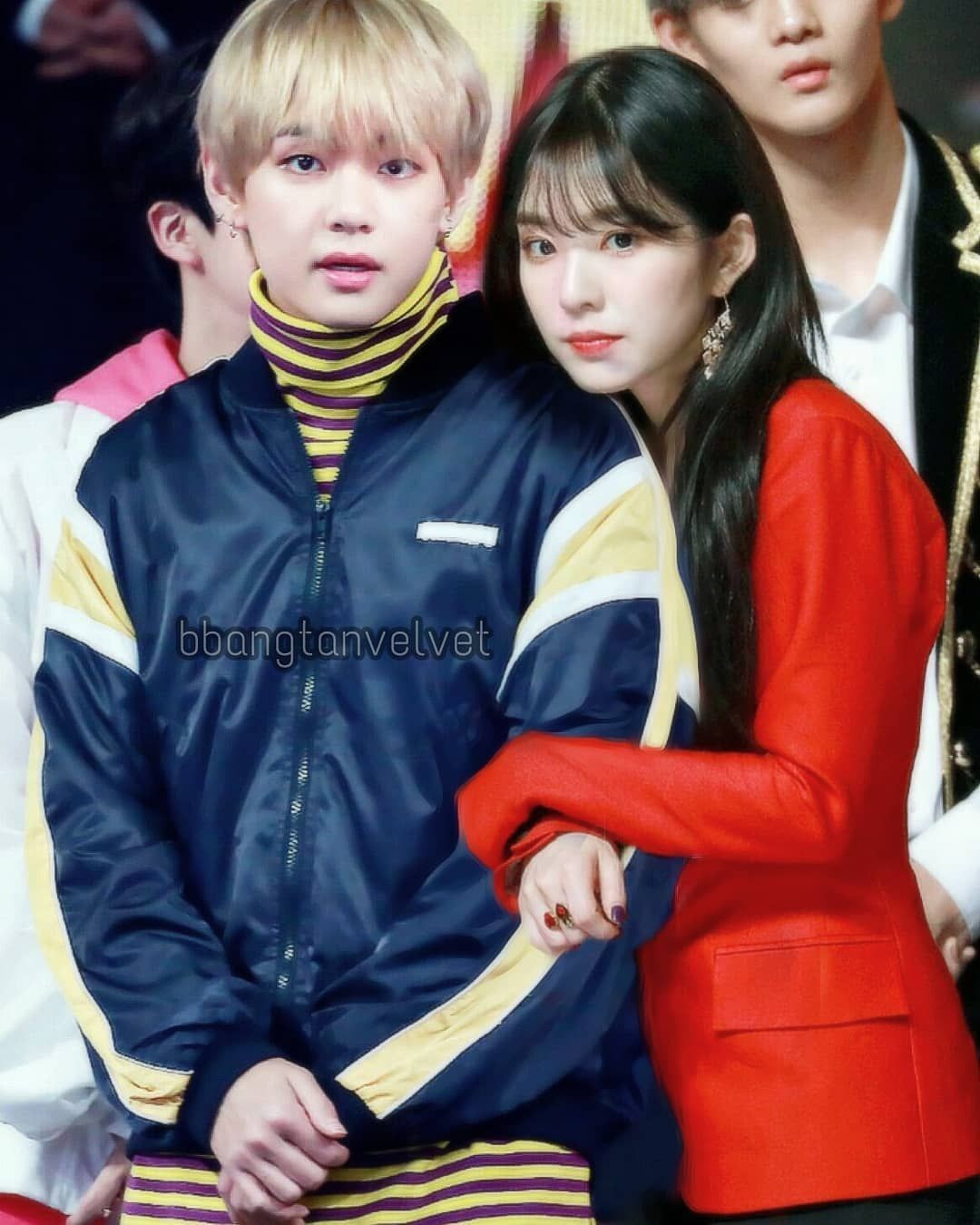 18 Red Velvet Bts Wallpaper - Taehyung X Irene , HD Wallpaper & Backgrounds