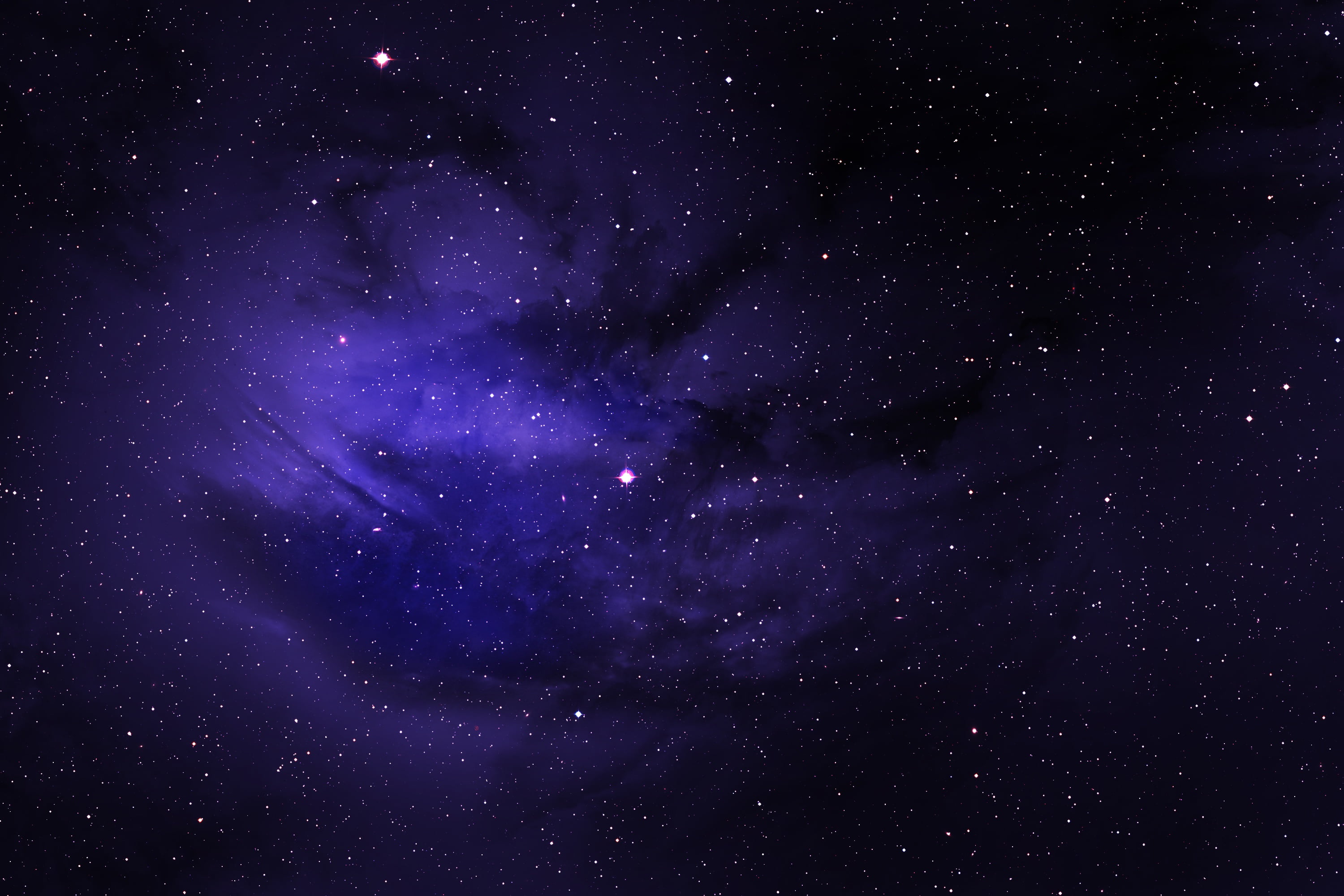 Blue And Black Galaxy Hd Wallpaper - Nova , HD Wallpaper & Backgrounds