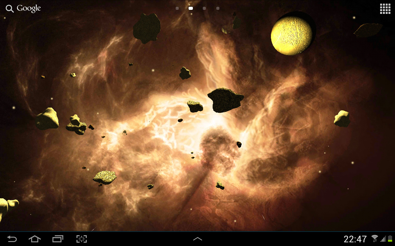 Asteroids 3d Live Wallpaper - Fondos Animados Asteroides , HD Wallpaper & Backgrounds
