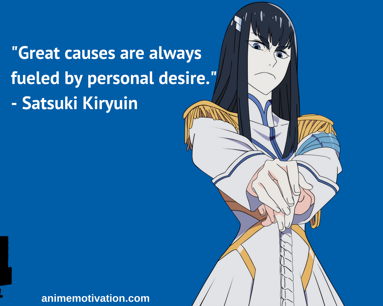 Inspirational Anime Wallpapers - Kiryuin Satsuki , HD Wallpaper & Backgrounds