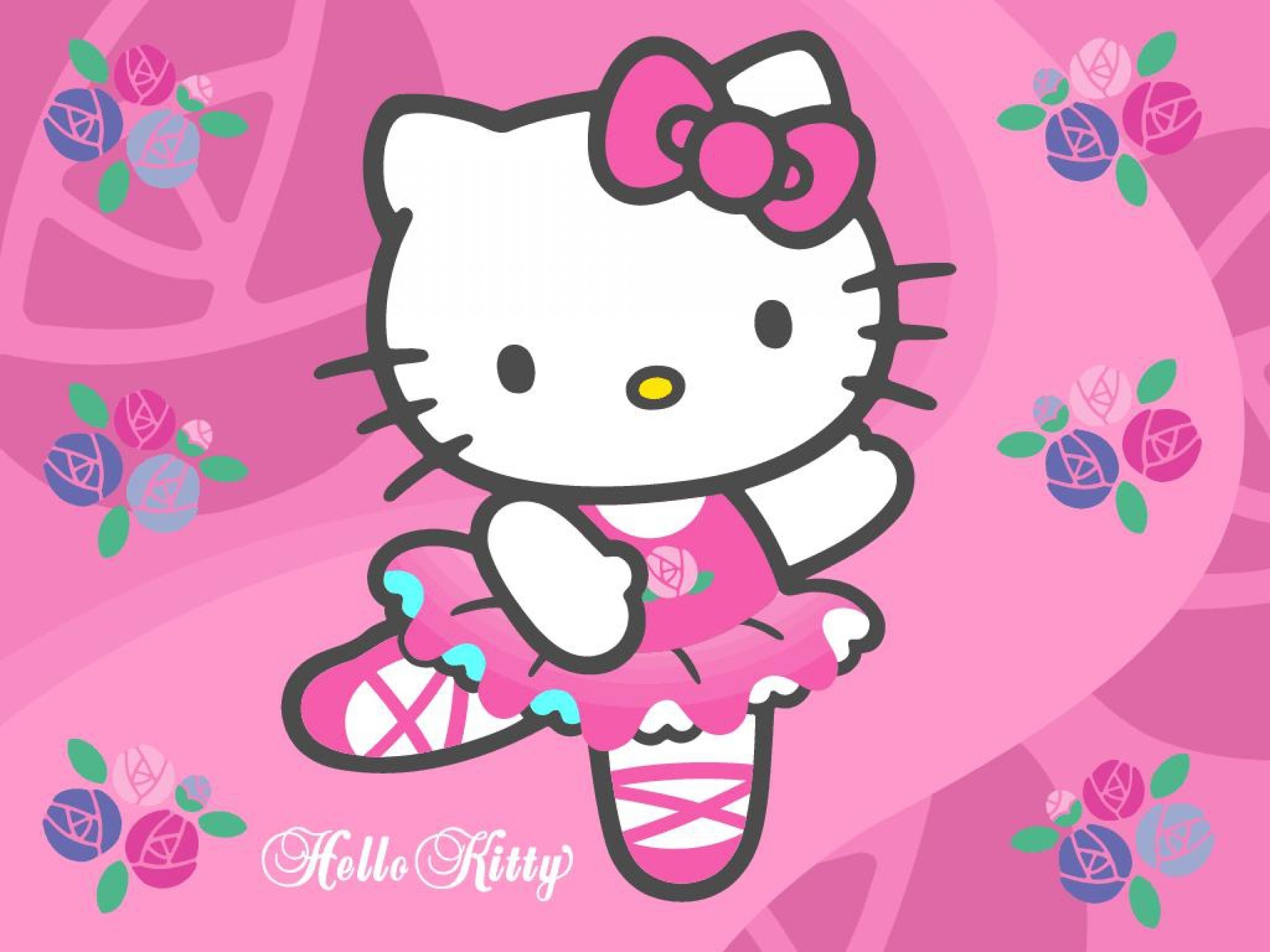 Hello Kitty Zebra Wallpaper Free - Cat Hello Kitty , HD Wallpaper & Backgrounds