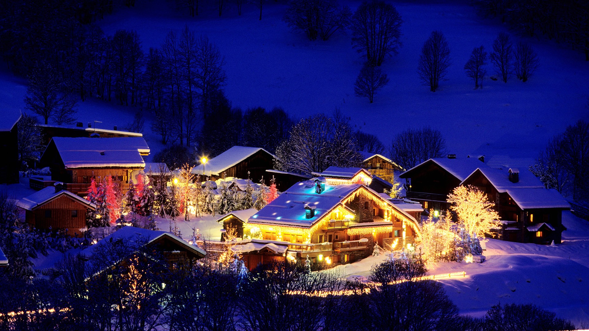 Christmas Wallpapers - Christmas In A Village , HD Wallpaper & Backgrounds