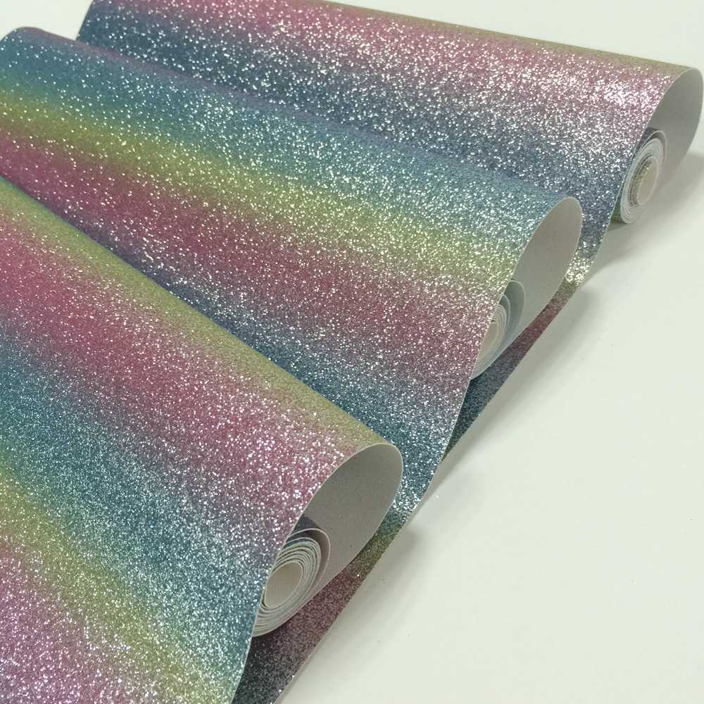 Detail Feedback Questions About 30*138cm New Rainbow - Rainbow Glitter Fabric , HD Wallpaper & Backgrounds