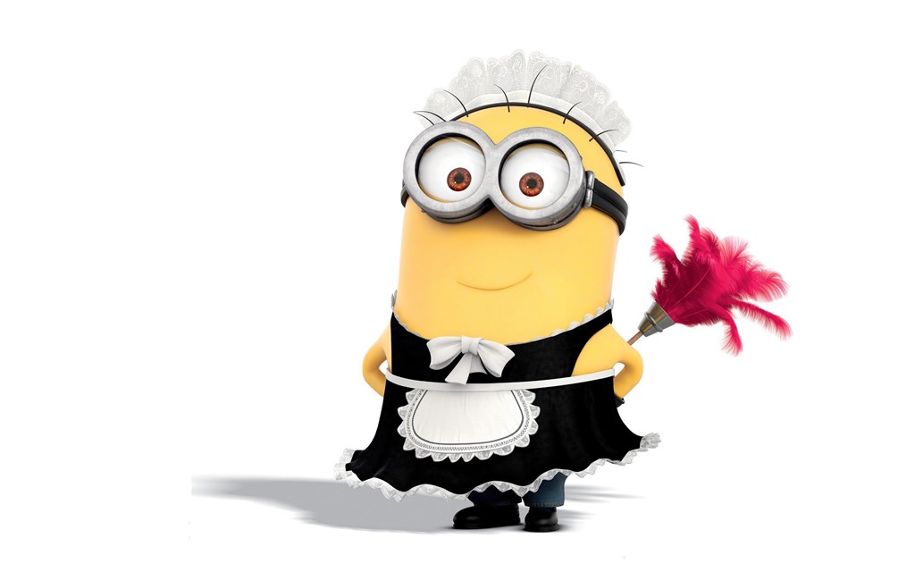 Full Hd 1080p Minions Wallpapers, Backgrounds Hd, Minions - Maid Minions , HD Wallpaper & Backgrounds