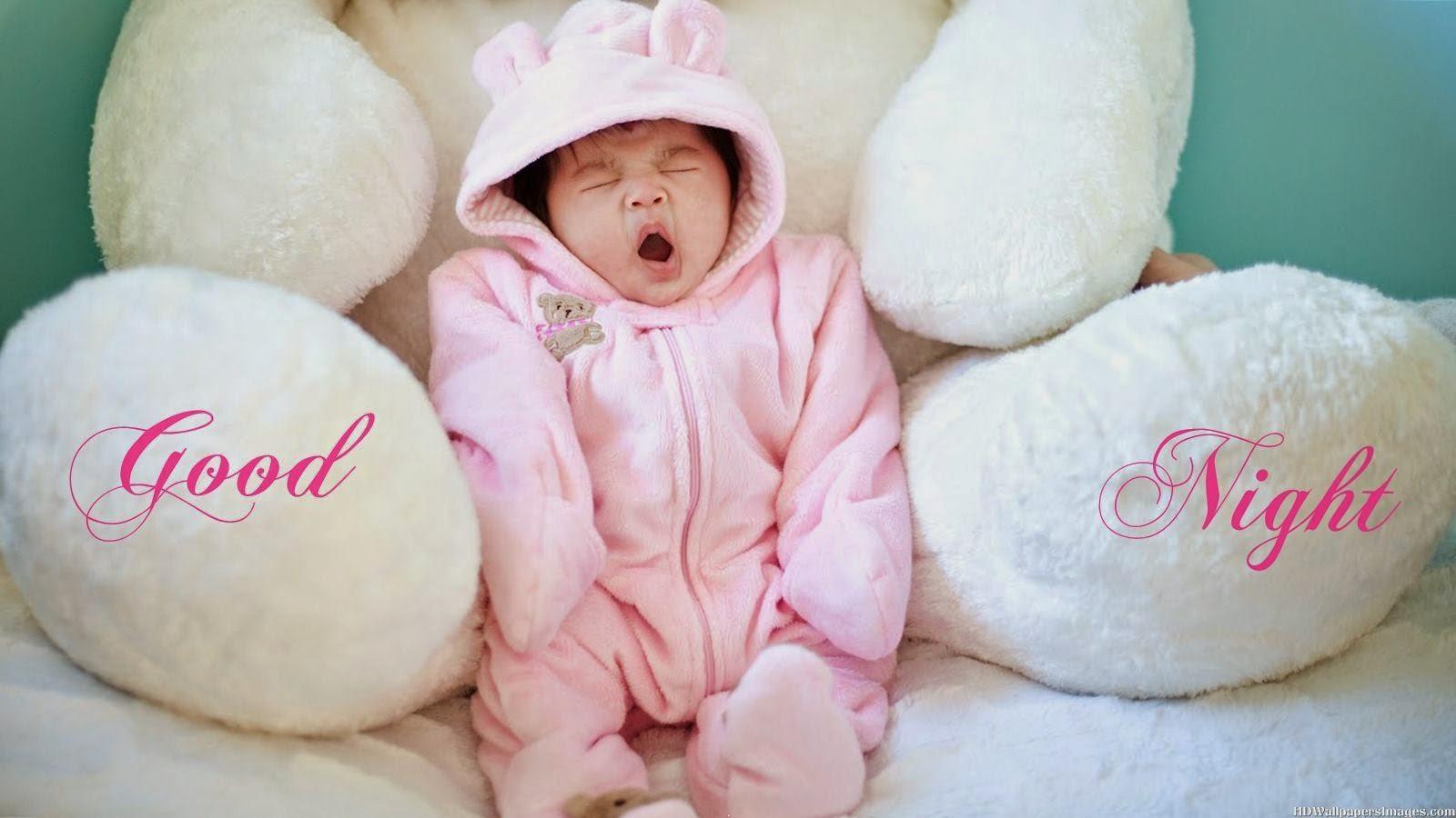 Good Night Image Baby Download , HD Wallpaper & Backgrounds