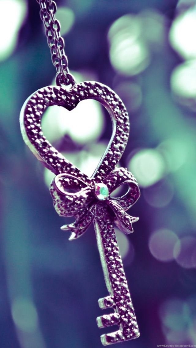 Girly Iphone Lock Screen Wallpaper Iphone Lock Screen - Cute Heart Wallpaper For Mobile , HD Wallpaper & Backgrounds