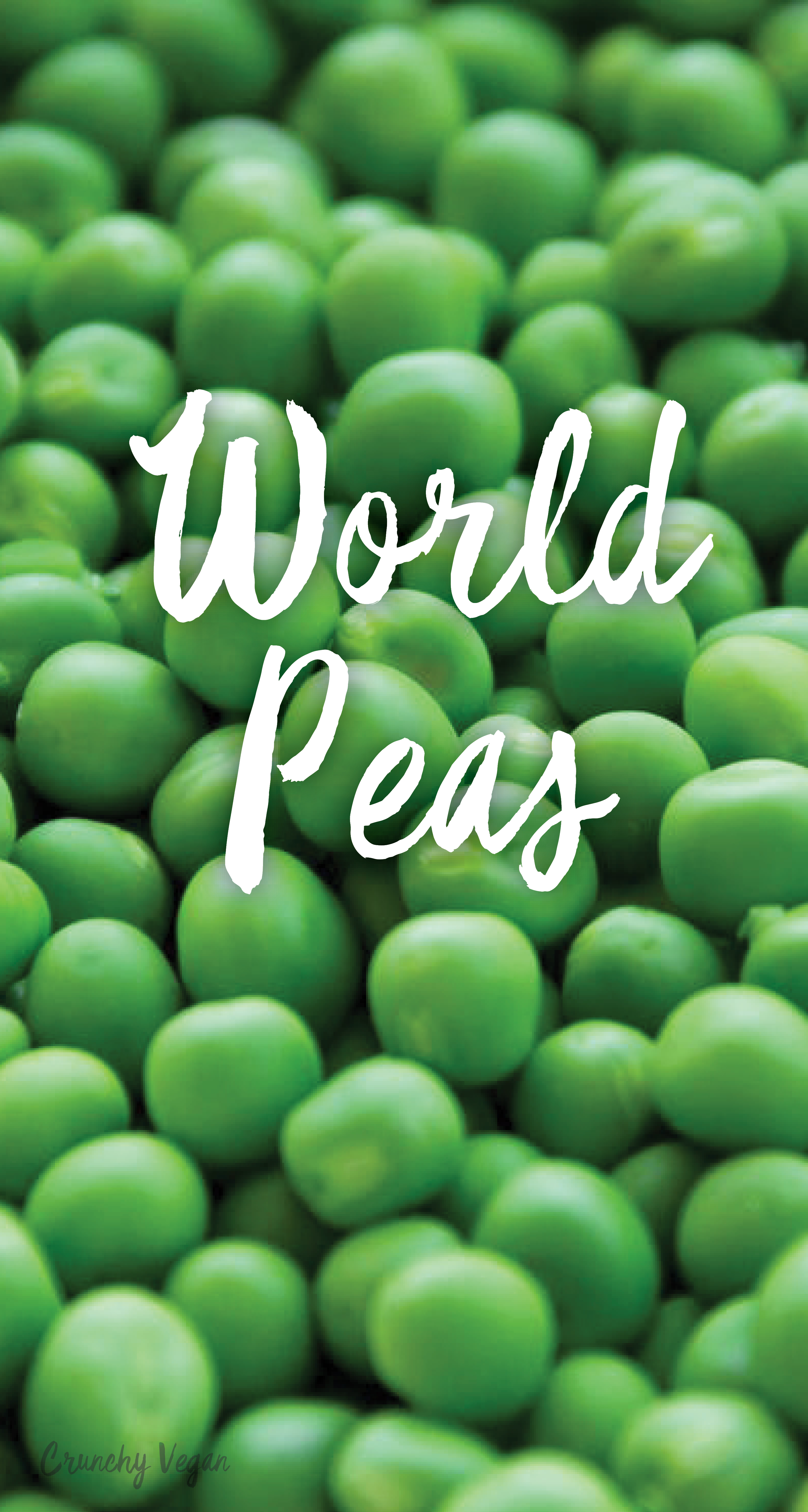 World Peas Phone Wallpaper Vegan - Food Wallpaper Hd Portrait , HD Wallpaper & Backgrounds