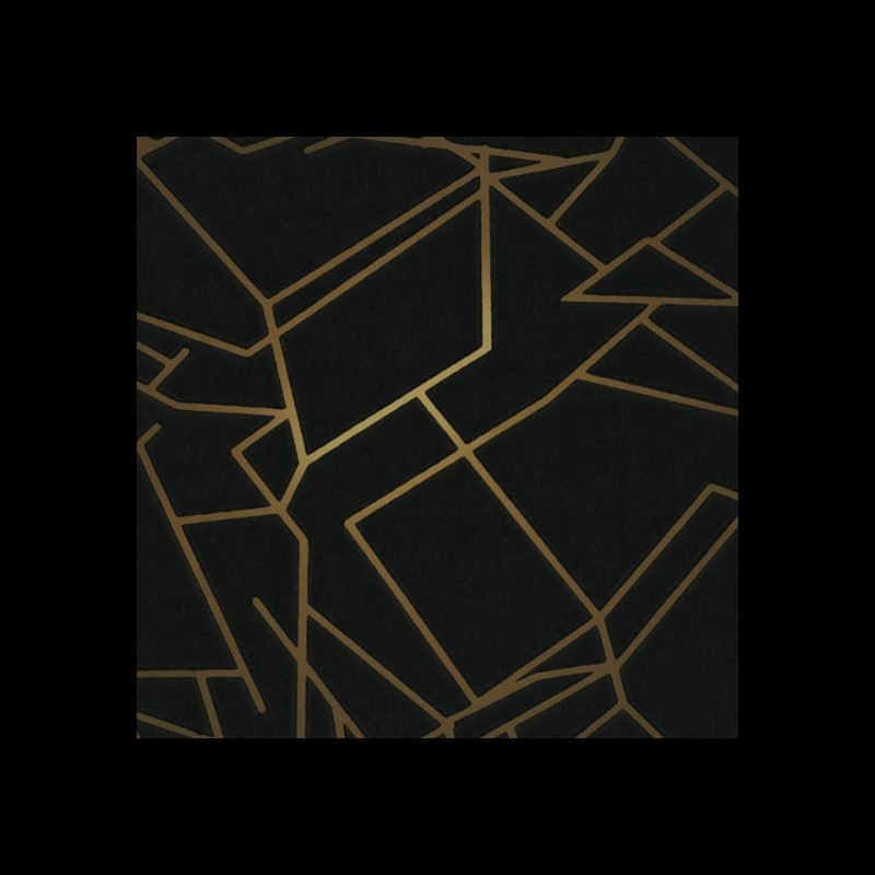 Angles Black And Gold Wallpaper - Black And Gold Wallcovering , HD Wallpaper & Backgrounds