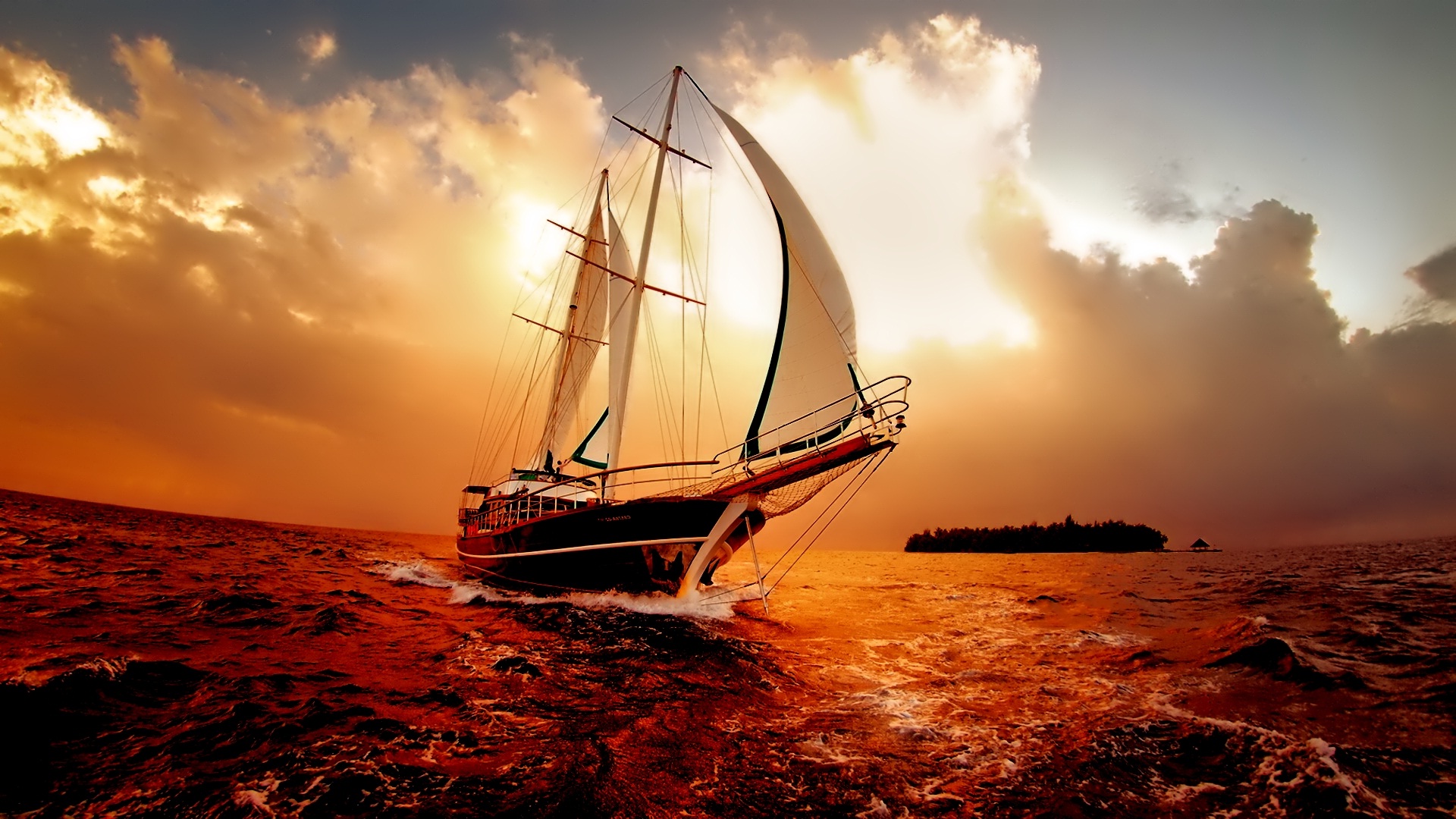 Amazing Boat In Sea Marvelous Wallpapers 101 Awesome - New Wallpaper Hd , HD Wallpaper & Backgrounds