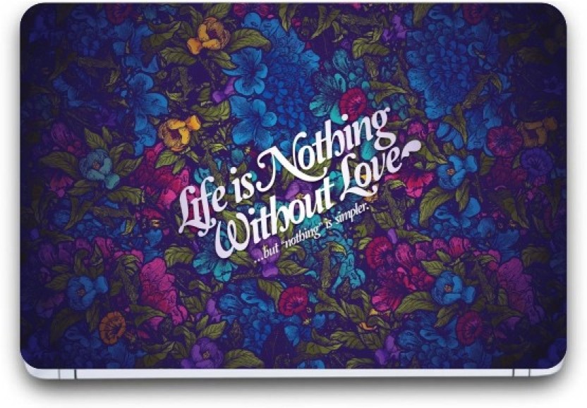 I-birds Love Wallpaper Exclusive Laptop Skin Sticker - Abstract Quotes On Life , HD Wallpaper & Backgrounds