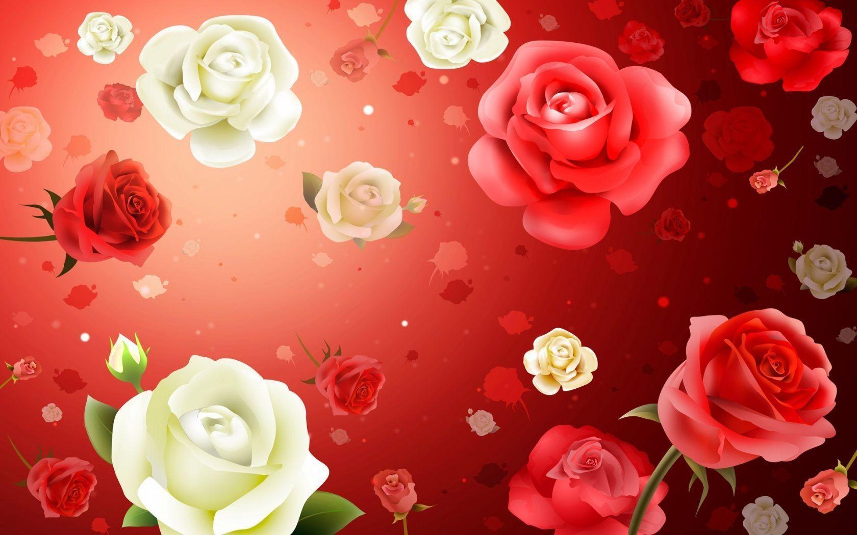 Beautiful Wallpapers Of Flowers - Whatsapp Wallpaper Of Rose , HD Wallpaper & Backgrounds
