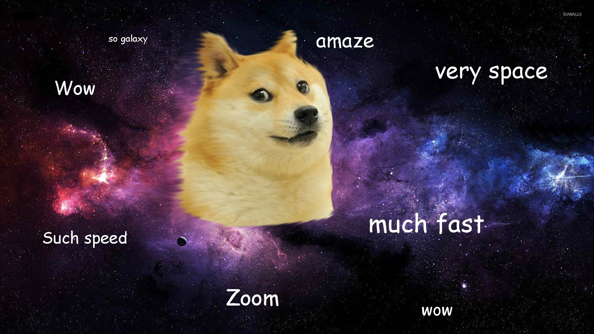 Doge [3] Wallpaper - Doge Meme Space , HD Wallpaper & Backgrounds