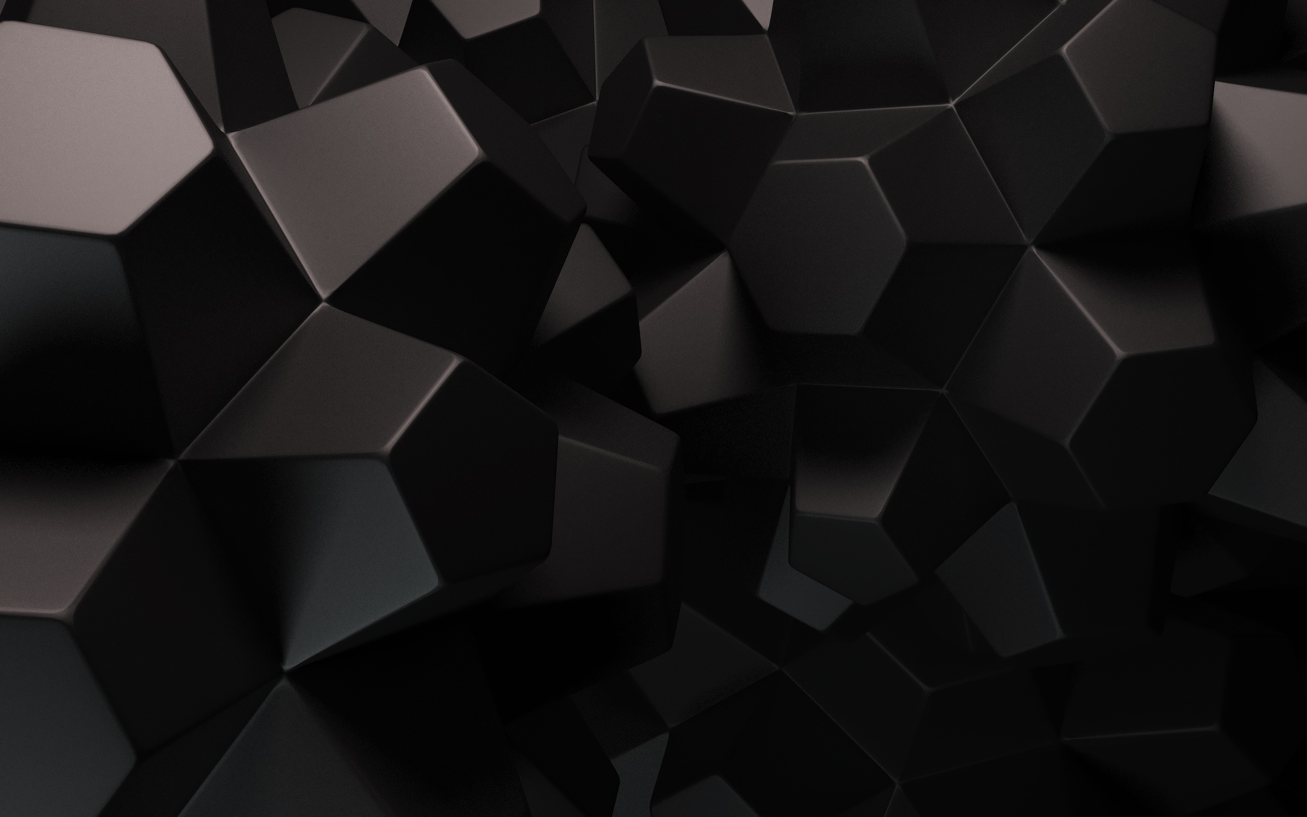 Black 3d Wallpaper 1080p For Desktop Background Wallpaper - Geometric Wallpaper Black , HD Wallpaper & Backgrounds