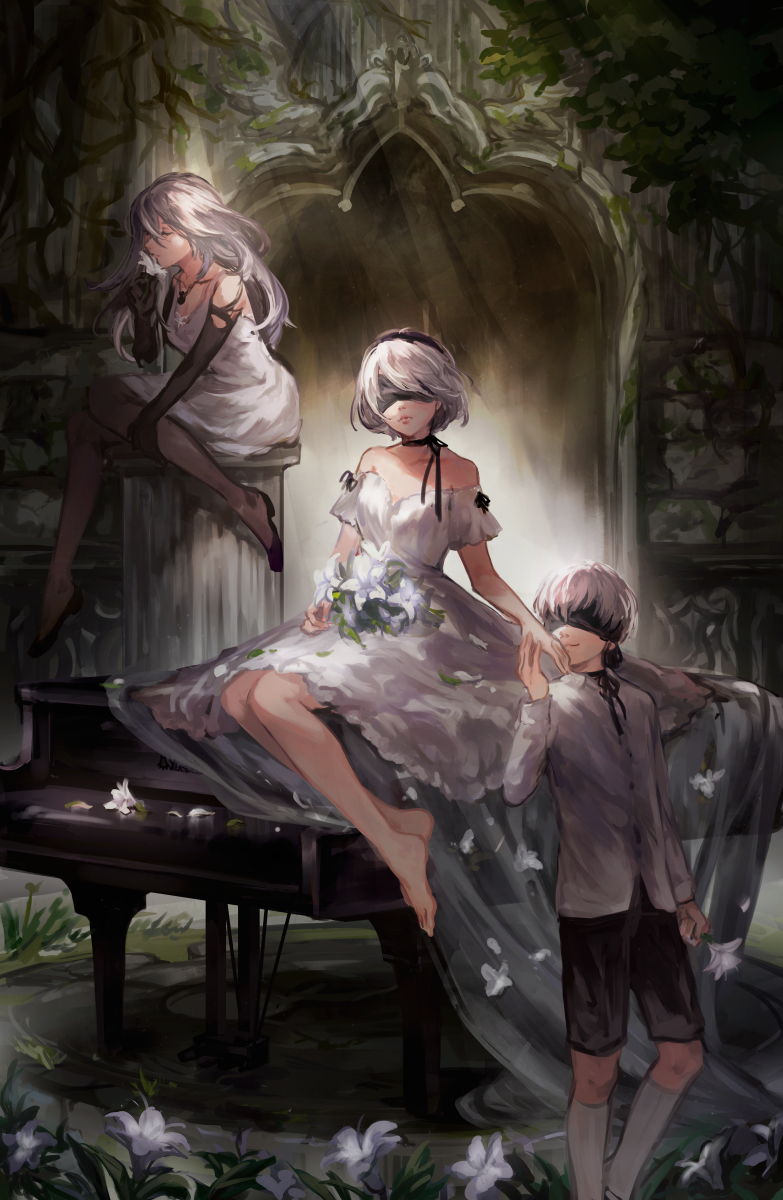 Automata - Nier Automata 2b 9s A2 , HD Wallpaper & Backgrounds