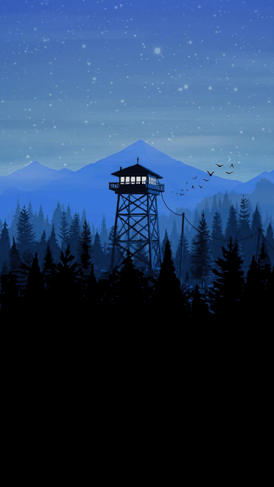Another Firewatch Wallpaper - Firewatch Background For Iphone , HD Wallpaper & Backgrounds