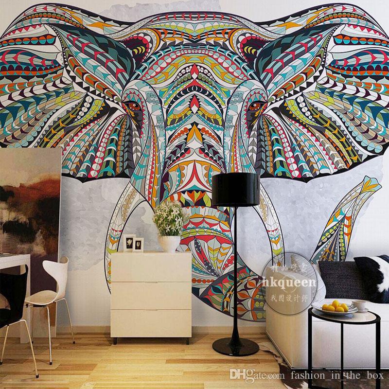 Custom 3d Wallpaper For Walls 3d Animal Totem Photo - Animal Wallpaper For Bedroom , HD Wallpaper & Backgrounds