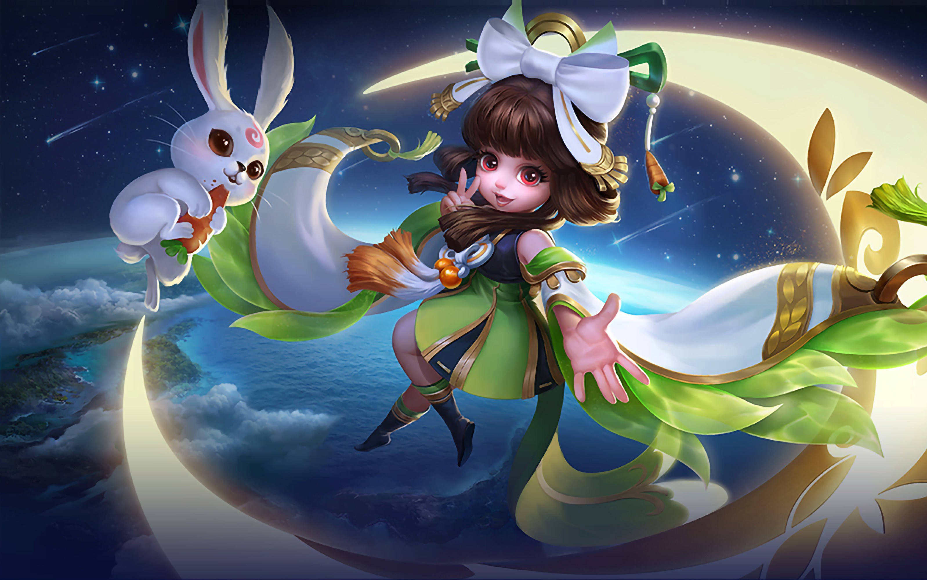 Ml Wallpaper Kaja Mobile Legends Wallpaper Hd - Chang E Mobile Legends , HD Wallpaper & Backgrounds