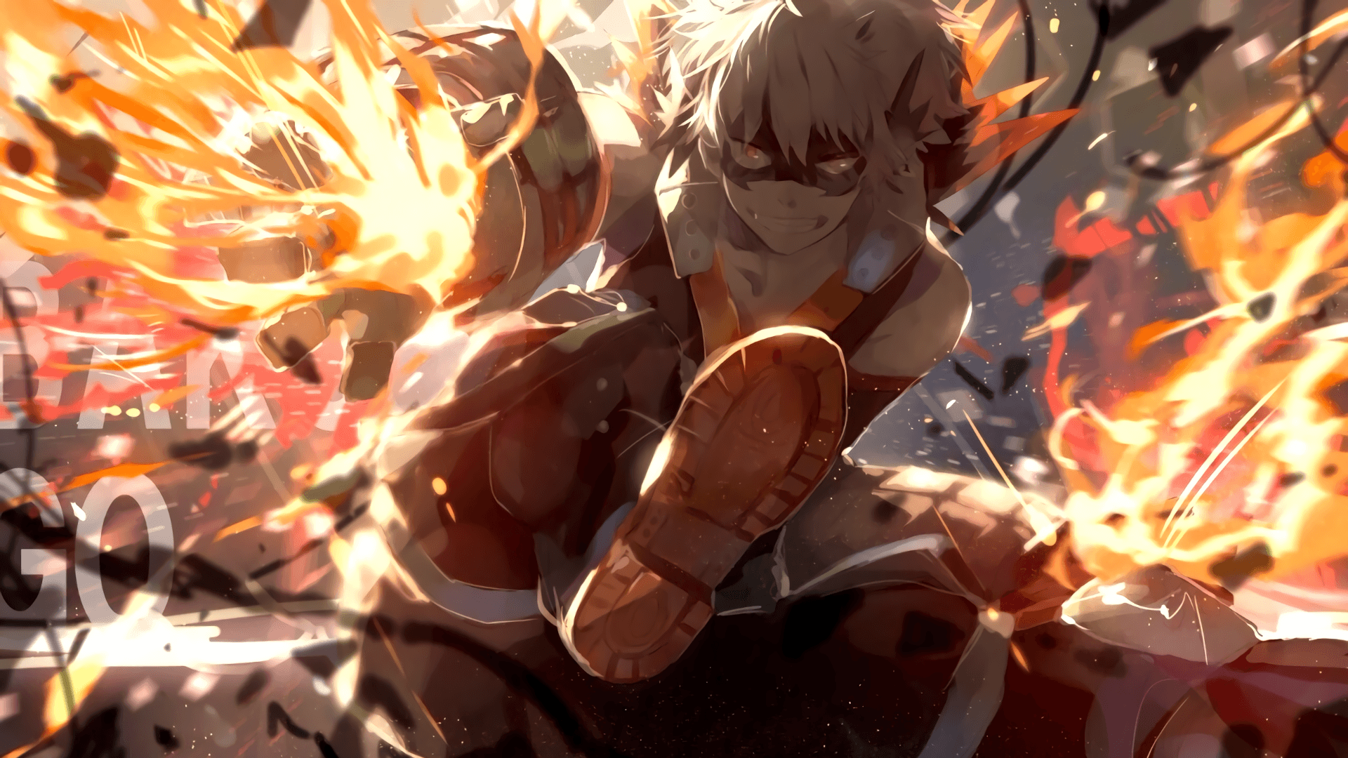 Boku No Hero Academia Wallpapers > - Boku No Hero Academia Wallpaper Bakugou , HD Wallpaper & Backgrounds