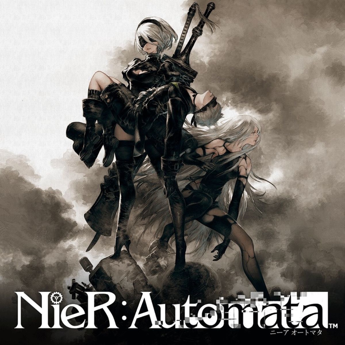 Nier - Automata - Nier Automata Cover Art , HD Wallpaper & Backgrounds